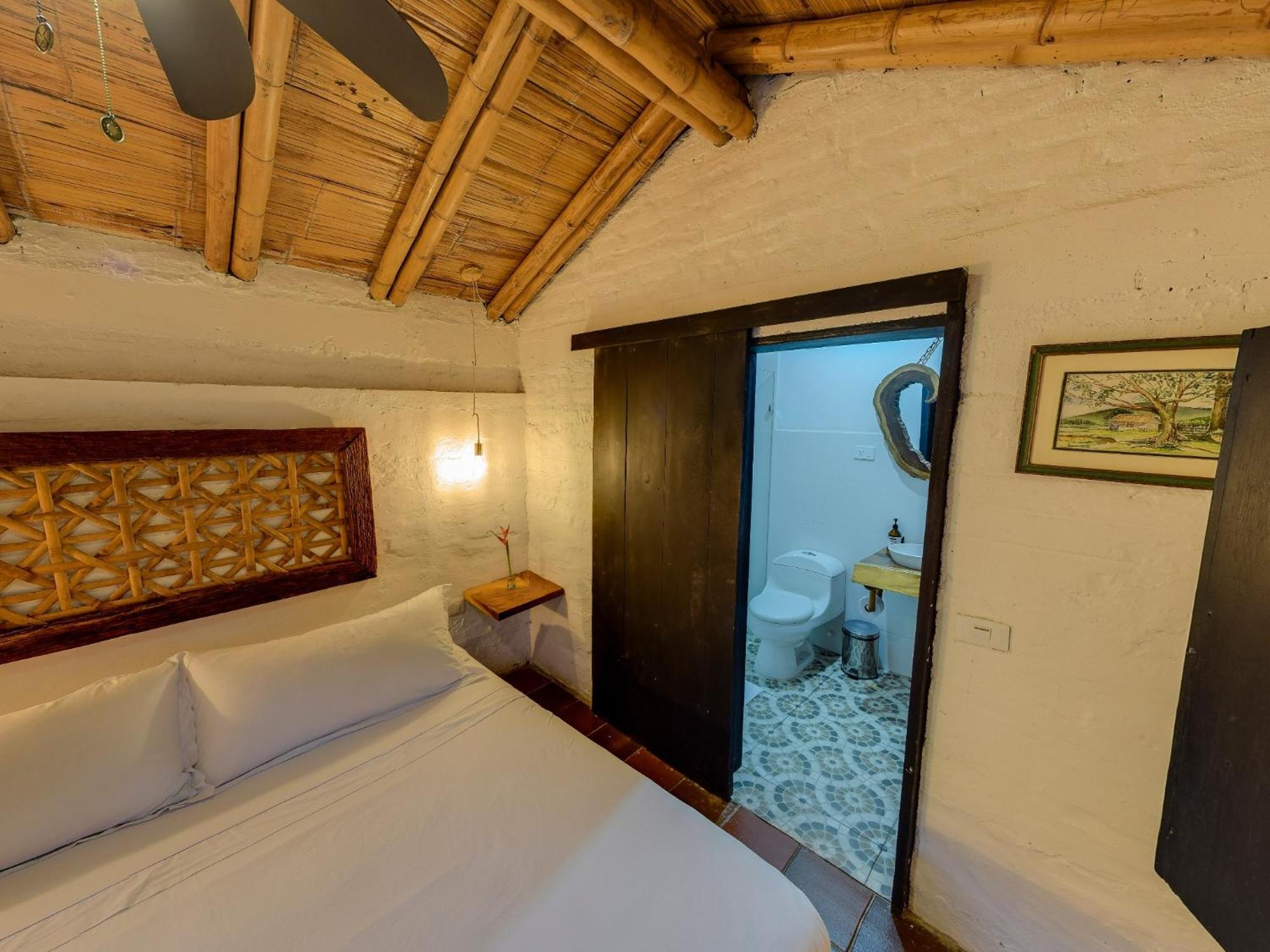 Eco Hotel Hacienda El Diamante بوغا الغرفة الصورة